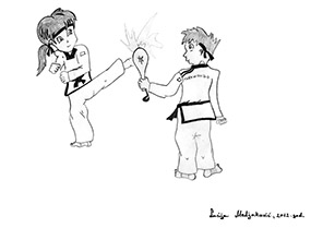taekwondo kwon umjetnost